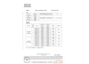 SGS检测报告